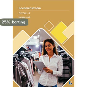 niveau 4 manager retail / Goederenstroom / theorie, Boeken, Verzenden, Gelezen, EduHintOVD