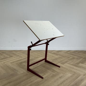 ergonomische / school-tekentafel, zit/ sta werkplek (bxd), Huis en Inrichting, Ophalen of Verzenden, Gebruikt
