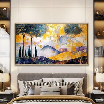 Mrs Art Prime - The Forest Dreamscape in Gustav Klimt Style