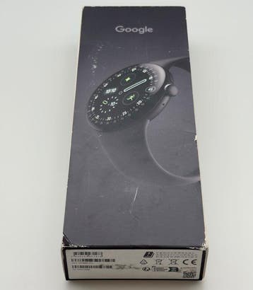 Google - Pixel Watch 4 (45 mm) Wi-Fi – Obsidian – Factory, Sieraden, Tassen en Uiterlijk, Horloges | Heren, Nieuw