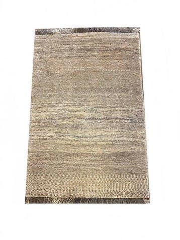 Gabbeh beige - Vloerkleed - 98 cm - 65 cm, Nieuw