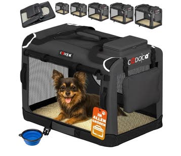 Transportbox Antraciet S 50x34x36cm (Honden, Huisdieren), Verzenden, Nieuw