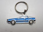 Sleutelhanger Lancia Beta Montecarlo silhouette Blauw, Verzenden, Nieuw