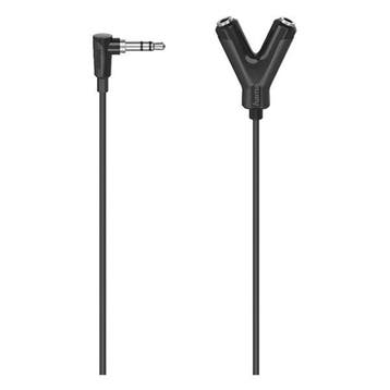 3.5 mm jack splitterkabel | M  V | Hama | 0.12 m, Verzenden, Nieuw