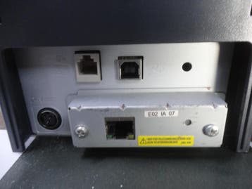 Epson TM-T70II POS LAN Ethernet & USB Kassa Bon Printer -, Ophalen of Verzenden, Gebruikt, Epson
