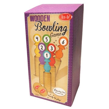 Retr-Oh Houten spel bowlingset kind van €29,95 voor €14,97, Ophalen of Verzenden, Nieuw