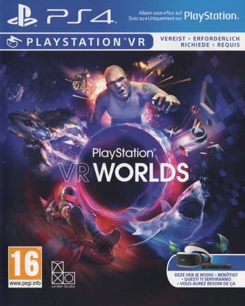 Playstation VR Worlds - PlayStation 4 PS4 - PAL EUR - Boxed…, Ophalen of Verzenden, Zo goed als nieuw