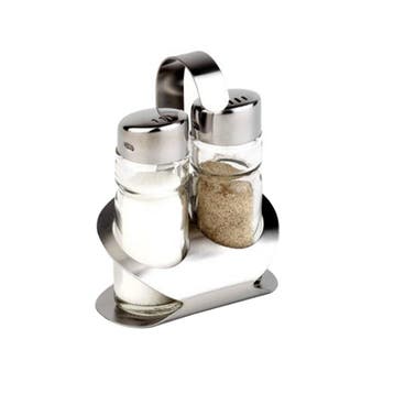 GGM Gastro | (6 stuks) menageset PRO - 2-delig - rvs houder, Verzenden, Nieuw, Effen