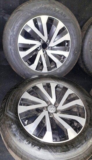 Org. velgenset velgen velg set 18 inch Q7 Touareg Cayenne, Verzenden, Gebruikt