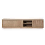 TV-Meubel Helsinki - 200cm - Lightbruin - 96270 - tv-meubels, Nieuw, Overige materialen