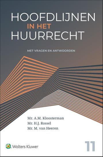 Hoofdlijnen in het huurrecht 9789013172652, Boeken, Studieboeken en Cursussen, Verzenden, Zo goed als nieuw