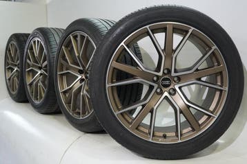 Audi Q8 SQ8 RSQ8 22 inch velgen Hankook Zomerbanden Originee, Auto-onderdelen, Banden en Velgen, Gebruikt, Velg(en), Overige maten