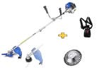 Benzine bosmaaier 3 in 1 - 52 cc - inclusief onkruidborstel, Tuin en Terras, Ophalen of Verzenden, Nieuw, Benzine, Borg