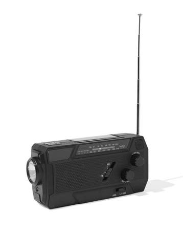HEMA Xtronic noodradio 19.7x9.8x7.6cm oplaadbaar, Verzenden, Nieuw