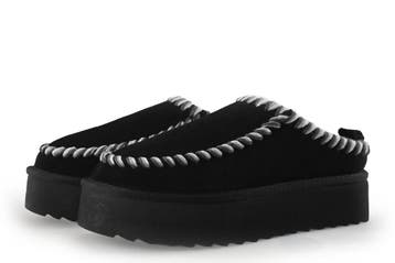 Colors of California Pantoffels in maat 41 Zwart, Verzenden, Zwart, Zo goed als nieuw, Pantoffels of Sloffen