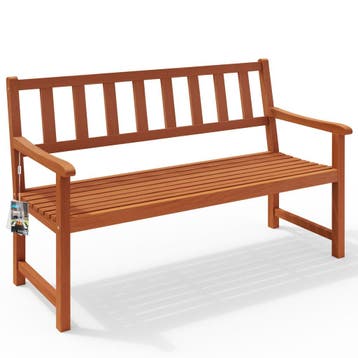 Tuinbank Kensington Acaciahout 120x90x50-58cm, Tuin en Terras, Tuinsets en Loungesets, Verzenden, Nieuw