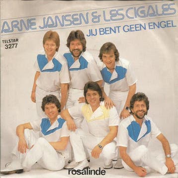 vinyl single 7 inch - Arne Jansen &amp; Les Cigales - Jij..., Verzenden, Zo goed als nieuw, 7 inch, Pop
