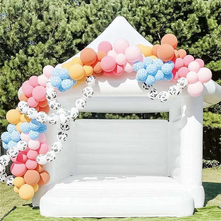 Wedding Bouncer Springkussen Te huur, Hobby en Vrije tijd, Feestartikelen | Verhuur, Geboorte of Huwelijk, Nieuw