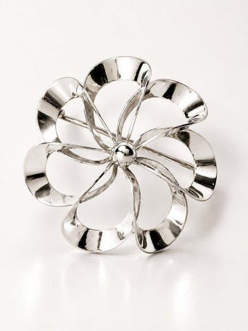 Niels Erik From - Sterling 925 Zilver - Broche, Antiek en Kunst