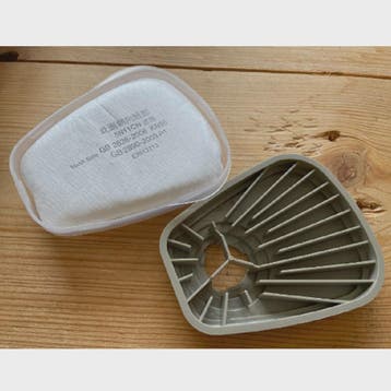 Half Gelaat Stofmasker Set met 503 Deeltjesfilters en Veilig, Verzenden, Nieuw