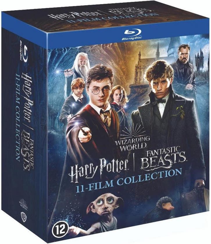 Harry Potter - 1 - 7.2 Collection + Fantastic Beasts 1 - 3, Cd's en Dvd's, Blu-ray, Verzenden