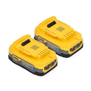 Startset: 2x DeWalt DCBP034-XJ XR Powerstack, origineel, Doe-het-zelf en Verbouw, Verzenden, Nieuw