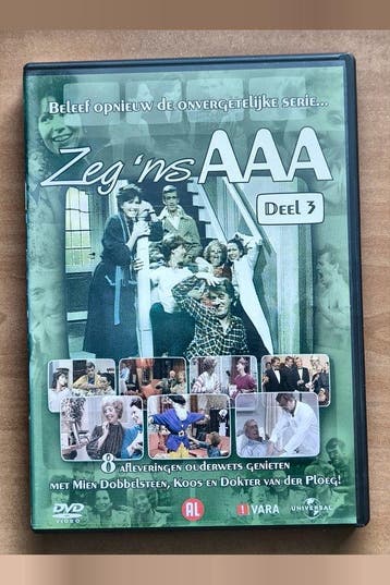 Zeg 'ns AAA Deel 3 1981 6 DVDs voor de prijs van 5, Verzenden, Nieuw in verpakking