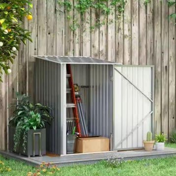 Tuinschuur 100x103x160 cm – Stalen Buitenberging met Deur, Verzenden, Nieuw