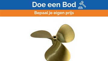 Bieden: Michigan Propellers 3-Blade Brass Propeller GL352 R, Ophalen of Verzenden, Nieuw