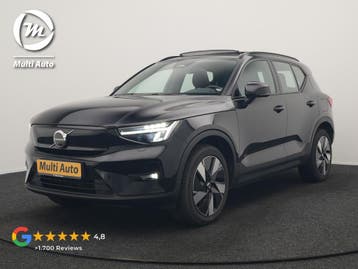 Zakelijke Lease |  Volvo XC40 Single Motor Extended Range Ul, Automaat, Stof, Gebruikt, Zwart