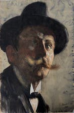 Ernst Henseler (1852-1940) - Ohne Titel (Porträt eines