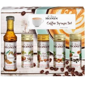 Monin Siroop Set Koffie 5x50ml, Verzenden, Nieuw