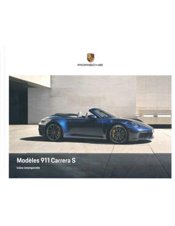 2020 PORSCHE 911 CARRERA S HARDCOVER BROCHURE FRANS, Nieuw, Porsche, Author