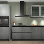 Greeploze Beton parelgrijze keuken Tunis 21639, Huis en Inrichting, Verzenden, Nieuw