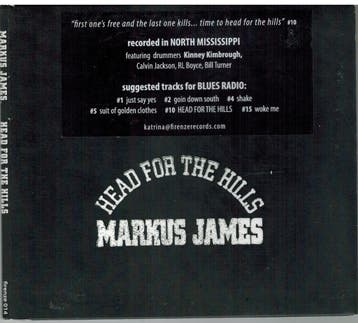 cd - Markus James - Head For The Hills, Verzenden, Zo goed als nieuw