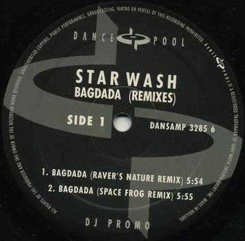 Star Wash - Bagdada (Remixes), Ophalen of Verzenden, Gebruikt