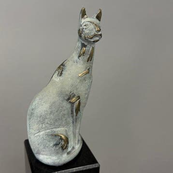 Robert Dyrcz - „The cat”- bronze