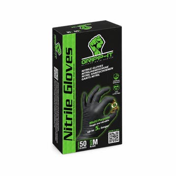 Gripp-It nitril handschoenen zwart maat M (50 stuks), Auto-onderdelen, Ophalen of Verzenden, Nieuw, Seat