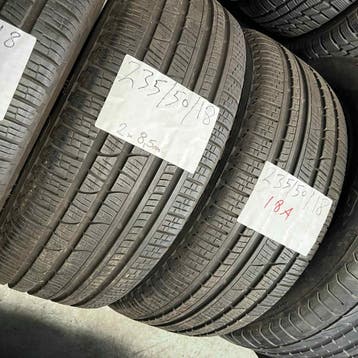 2 x Pirelli Scorpion Verde 235-50-18 4 Seizoenbanden 8,5mm, 18 inch, Gebruikt, Ophalen of Verzenden, 235 mm