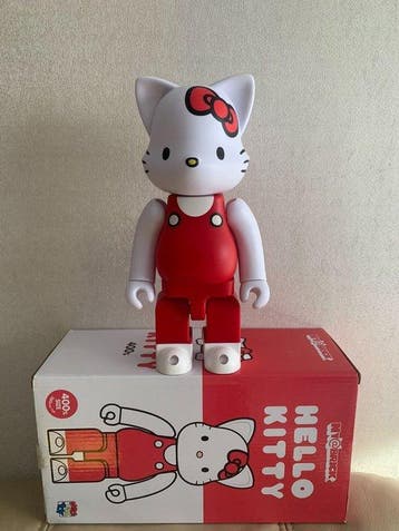 NY@BRICK Hello Kitty Red Overalls Ver. 400%