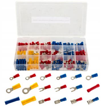 175 Delige Kabelschoen Set - Kabelschoenen - krimpschoen - a, Ophalen of Verzenden, Nieuw, Universele onderdelen