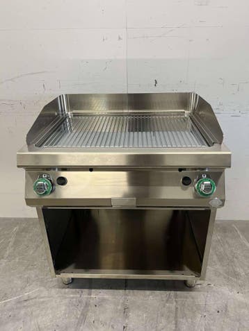 RVS RM Gastro Bakplaat Grillplaat 80 cm GAS Horeca, Ophalen of Verzenden, Nieuw zonder verpakking