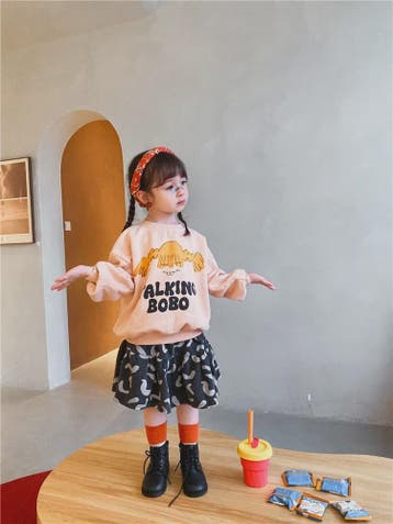 Children's Spring Autumn Hoodie Cartoon Print Unisex Sweatsh, Verzenden, Nieuw