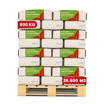 Pro Turf & Gazonmeststof - gecontroleerde afgifte (40x = 800, Verzenden, Mest