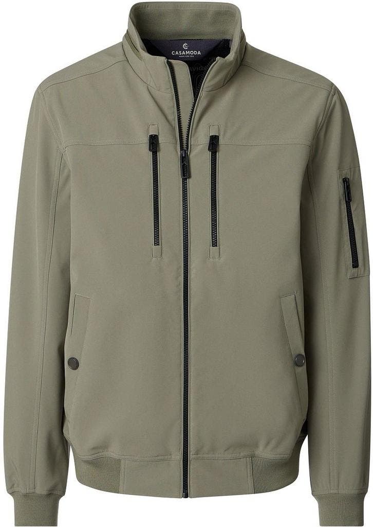 CASAMODA Jas Softshell Groen maat M Heren, Kleding | Heren, Jassen | Winter, Groen, Nieuw, Maat 48/50 (M), Verzenden