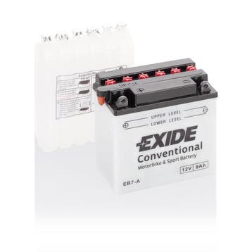 Exide Conventional 12V accu | EB7-A | 12V 8Ah, Ophalen of Verzenden, Nieuw