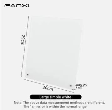Magnetisch Memobord met Standaard – Metalen Tafel Bord Memo, Verzenden, Nieuw
