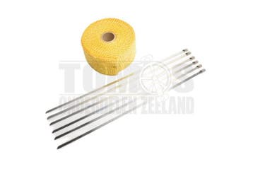 Uitlaat hitteband / heatwrap geel 5cm x 5 meter, Ophalen of Verzenden, Nieuw, DMP