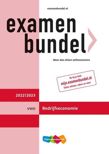 9789006639711 Examenbundel vwo Bedrijfseconomie 2022/2023, Boeken, Verzenden, Zo goed als nieuw, A. Maurer