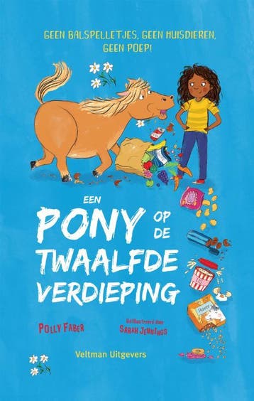 Een pony op de twaalfde verdieping - Polly Faber, Verzenden, Zo goed als nieuw, Polly Faber